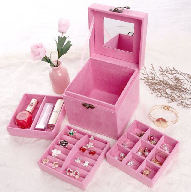 Luxury Velvet Jewelry Packaging Box